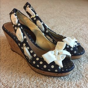 Sperry Polkadot Wedges